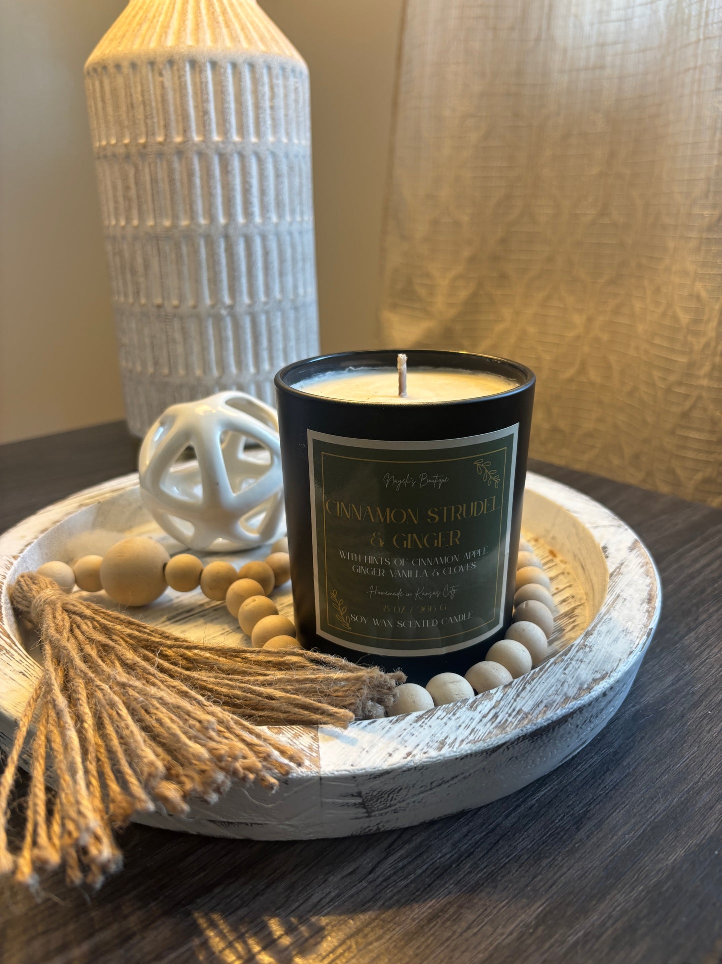 Cinnamon Strudel & Ginger Candle