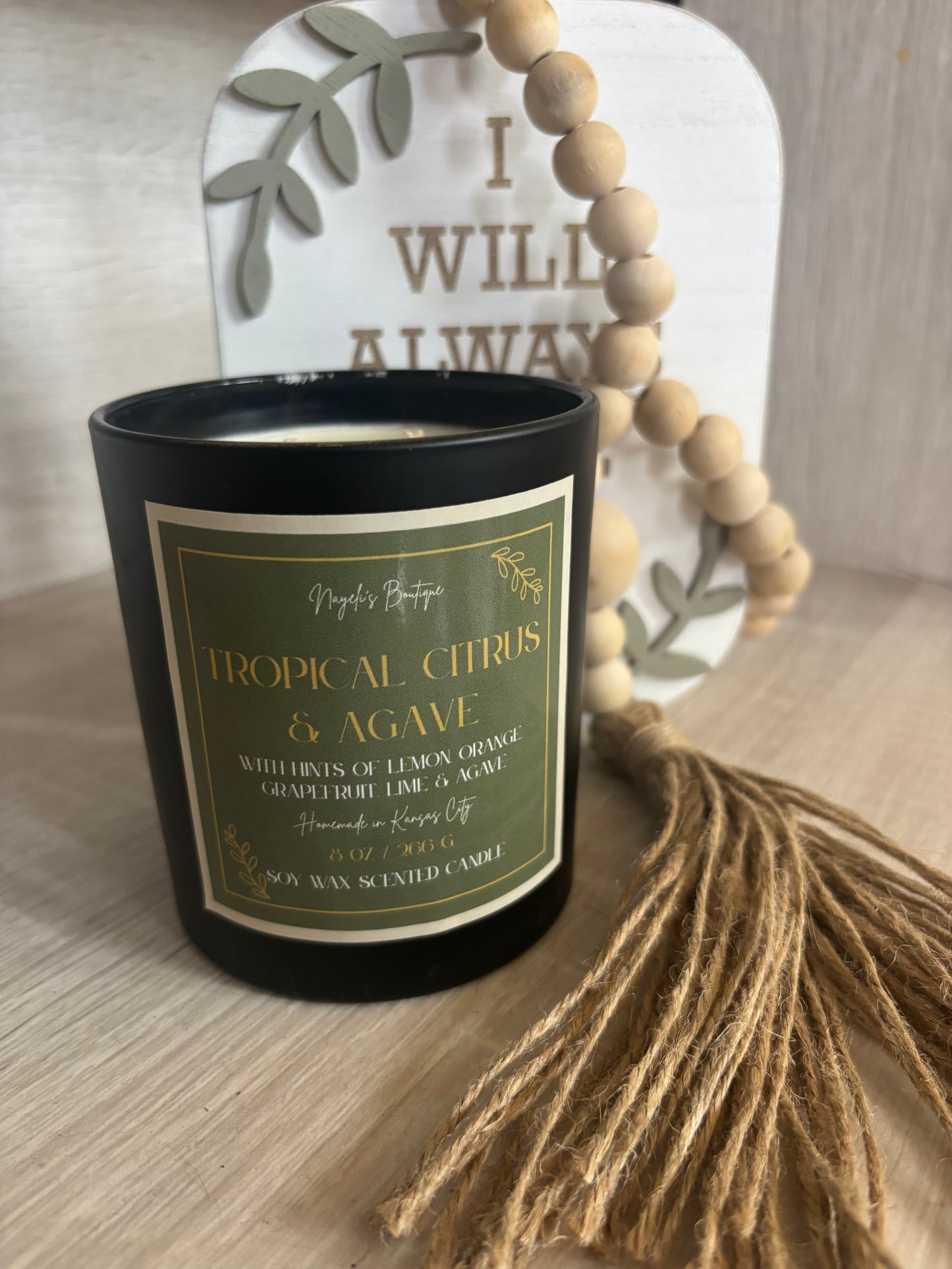 Tropical Citrus & Agave Candle