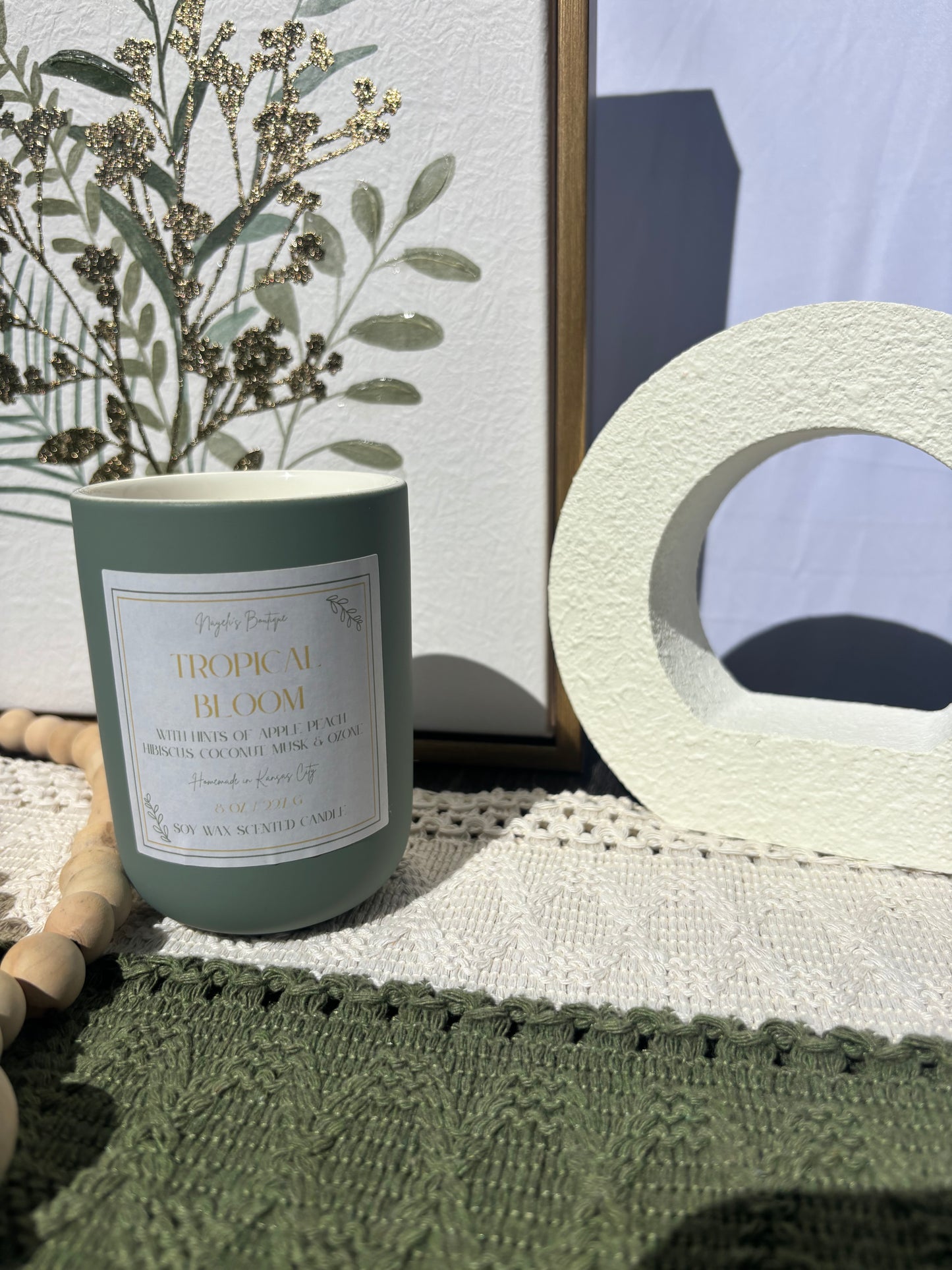 Tropical Bloom 8 Oz Candle