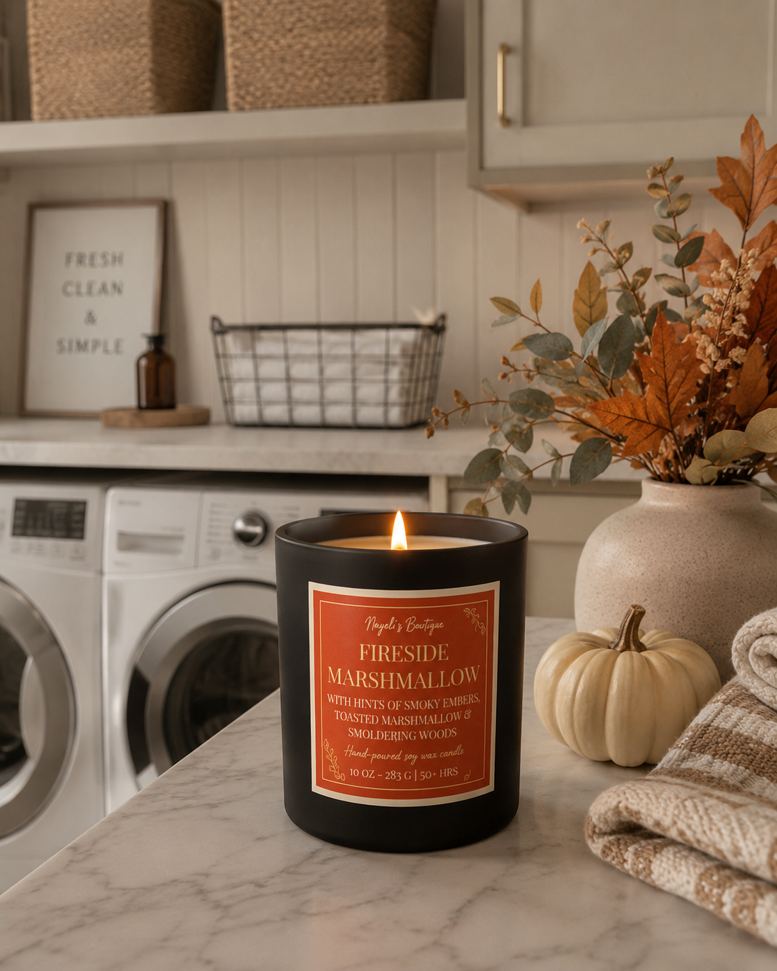 Fireside Marshmallow 10 Oz Candle