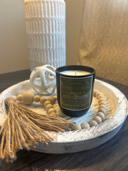 Vanilla Cream & Berries Candle