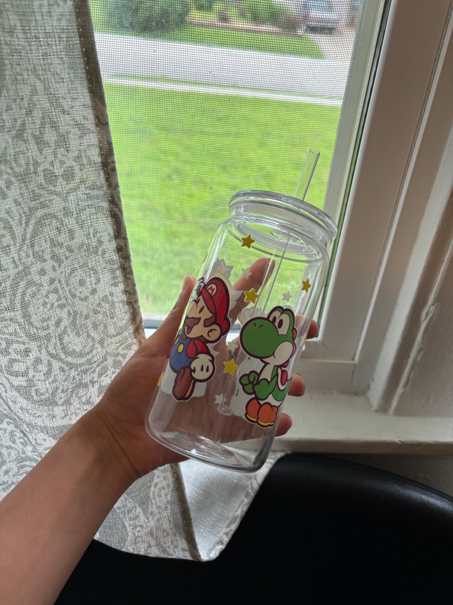 Mario- Kart 16oz Plastic Tumbler