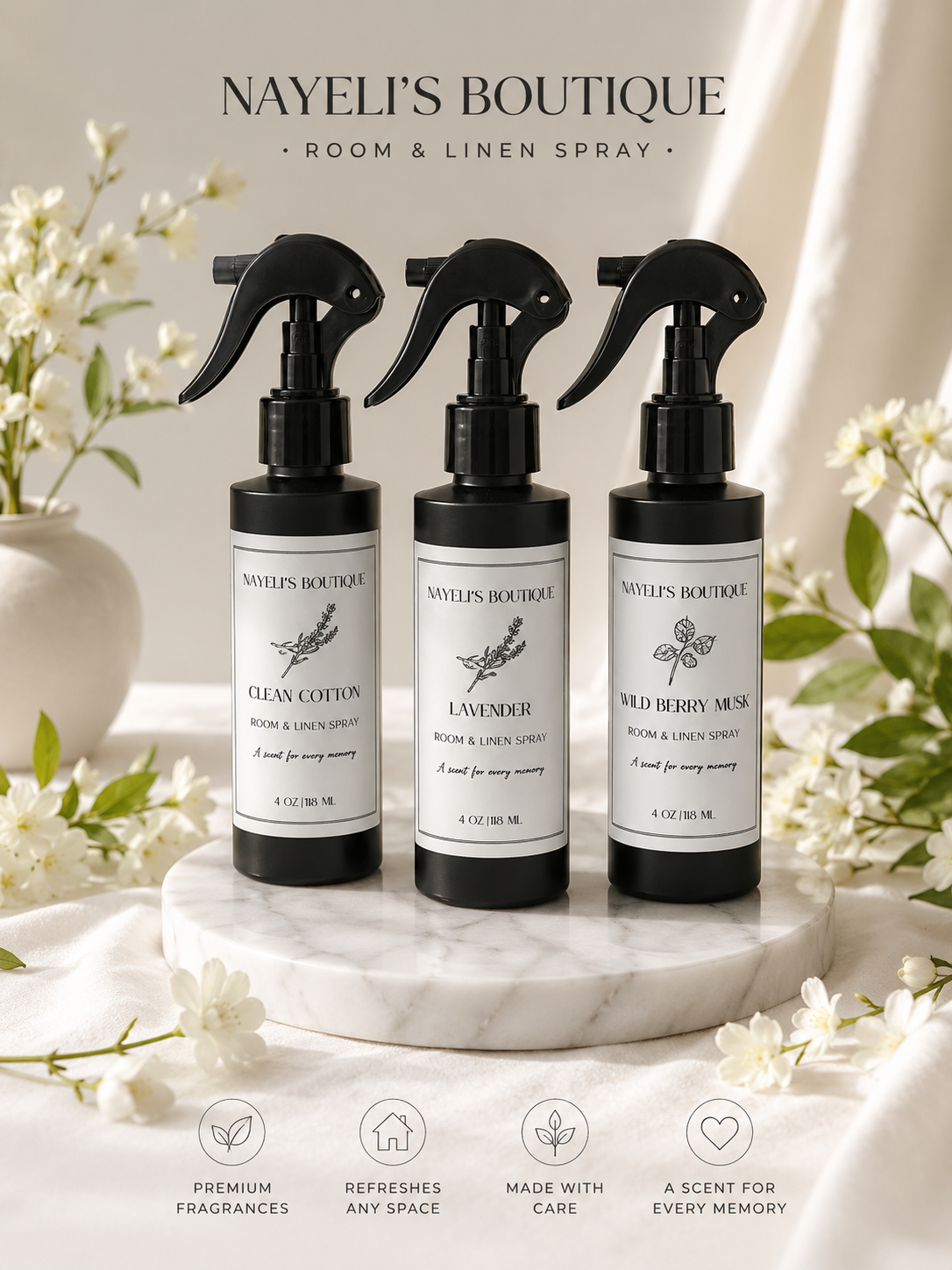 4 Oz Linen Sprays