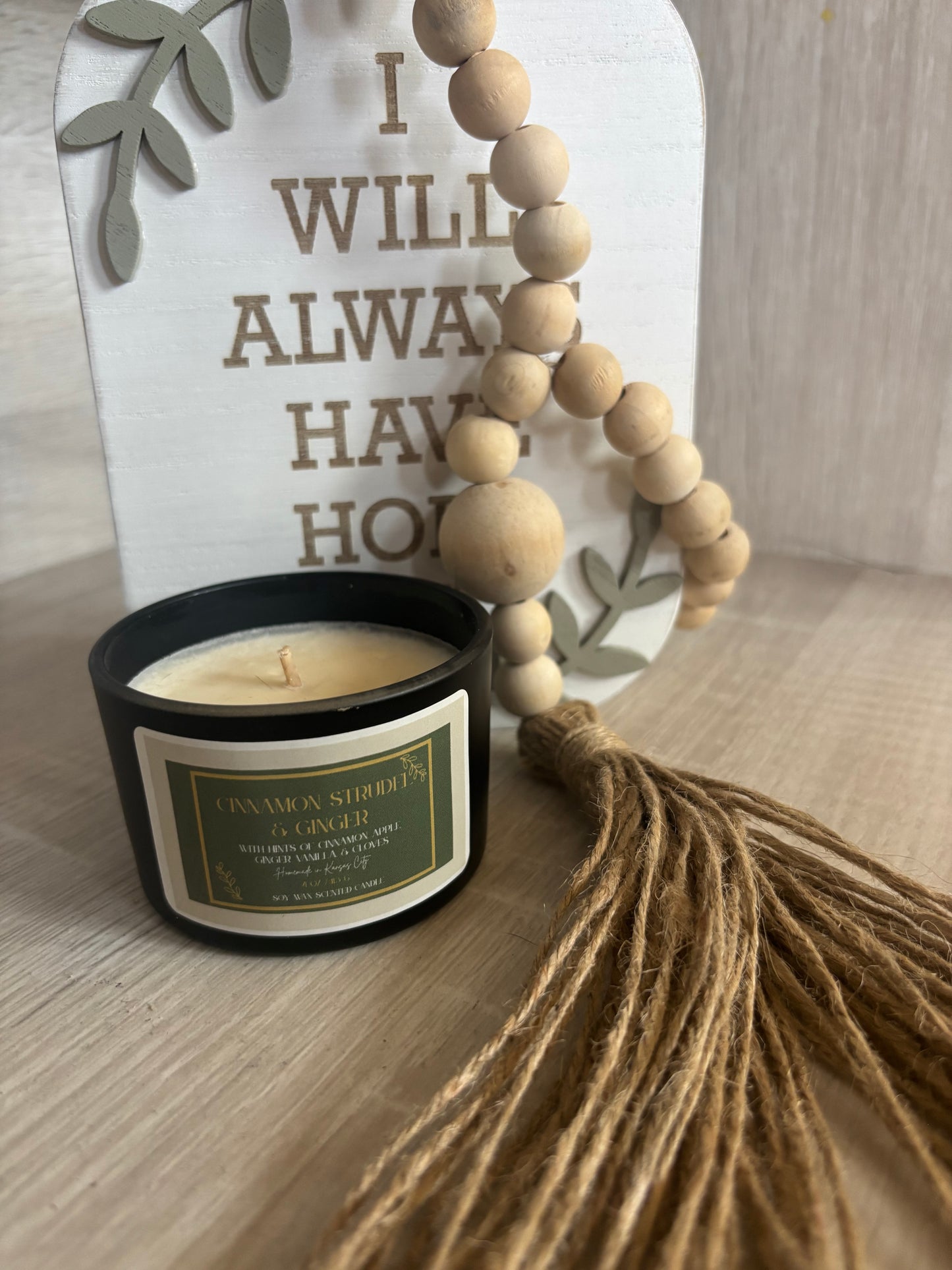 Cinnamon Strudel & Ginger Candle