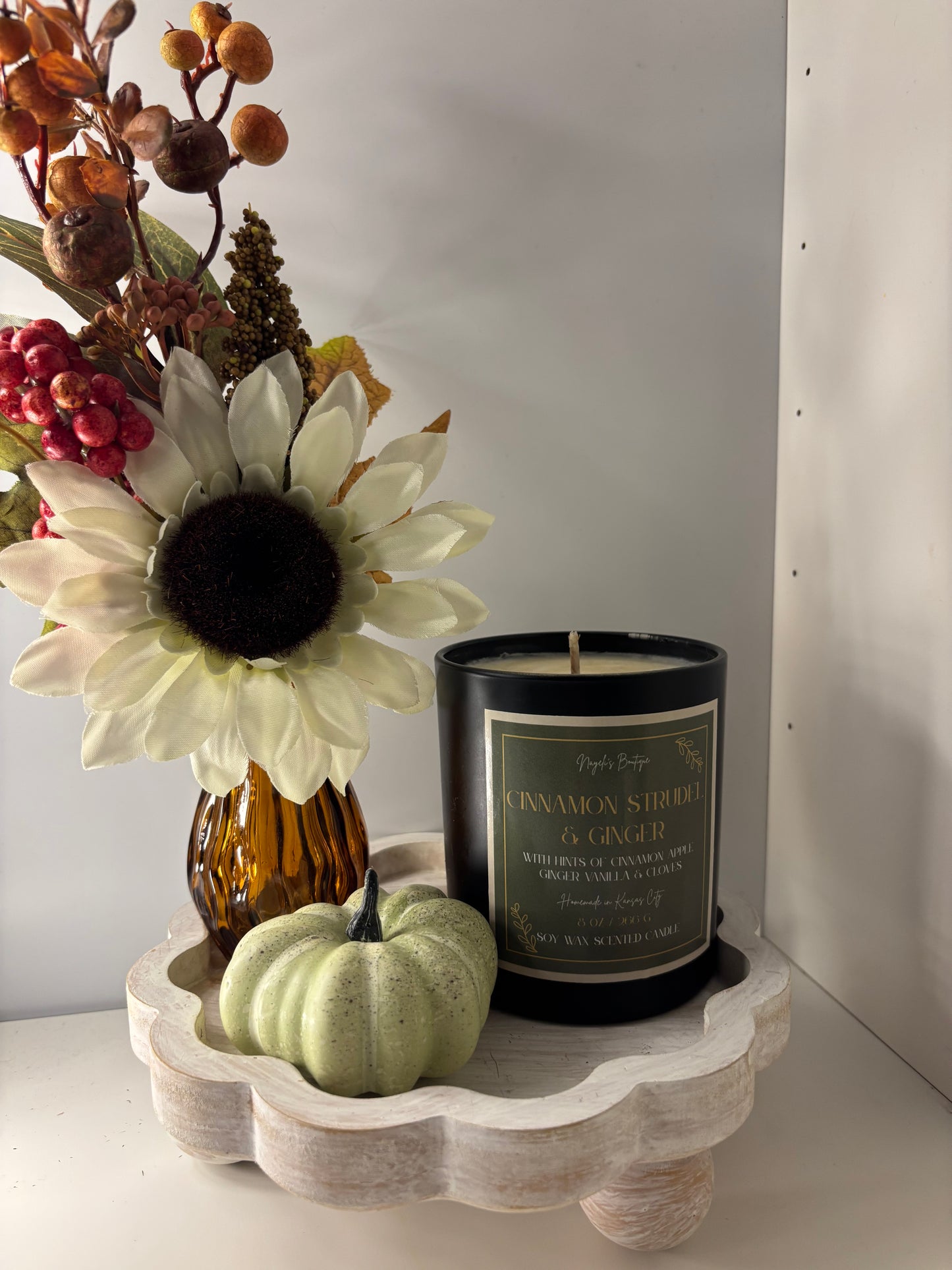 Cinnamon Strudel & Ginger Candle