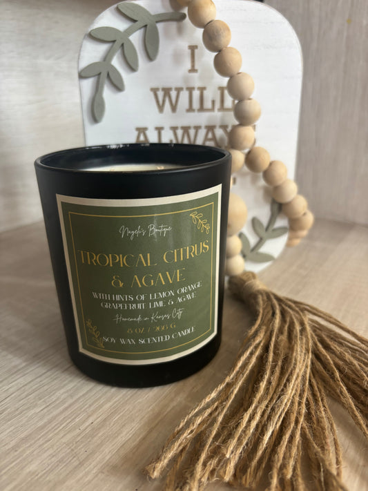 Tropical Citrus & Agave Candle