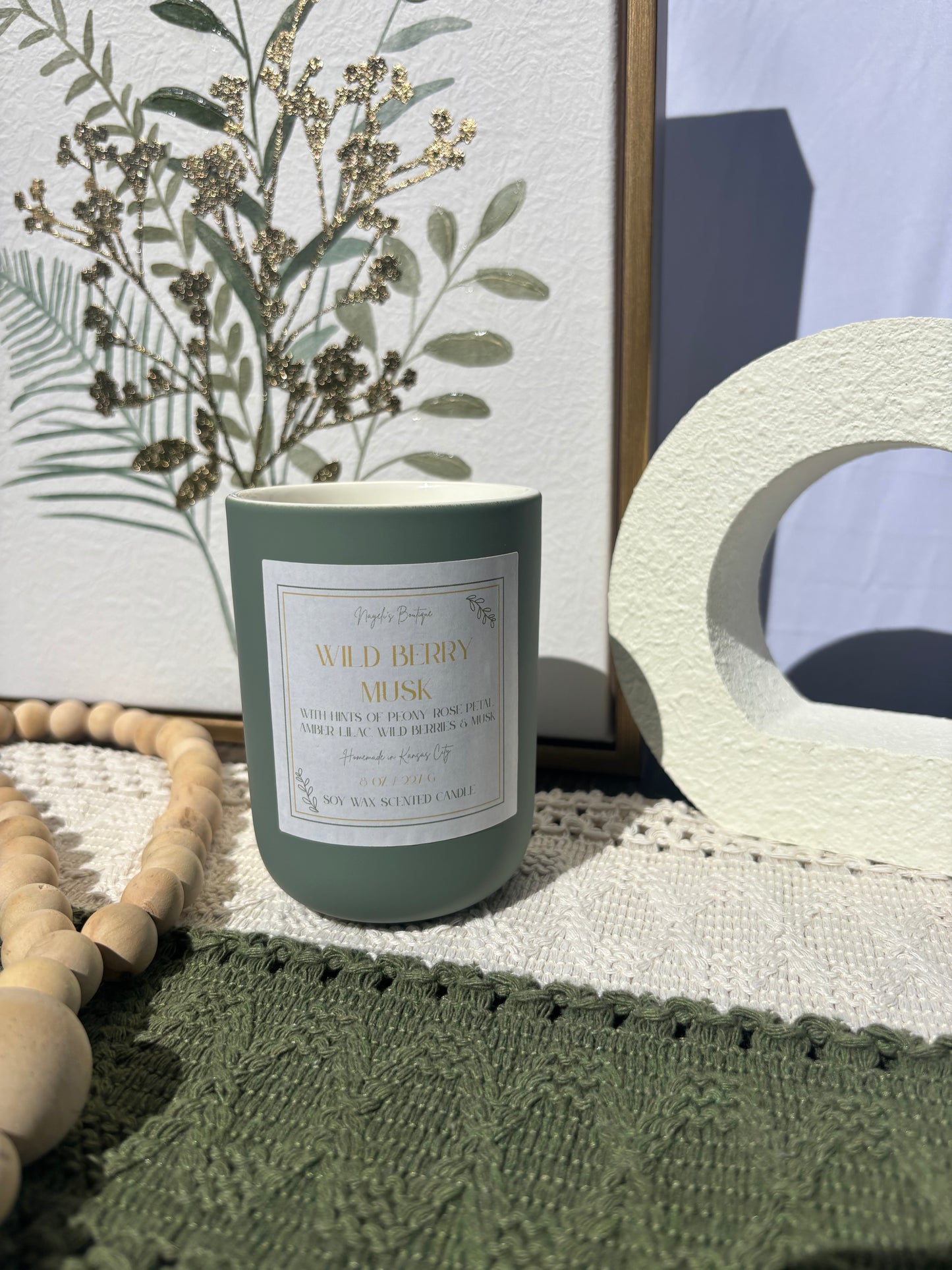 Wild Berry Musk 8 Oz Candle
