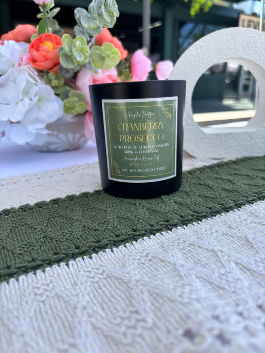 Cranberry Prosecco 10 Oz Candle
